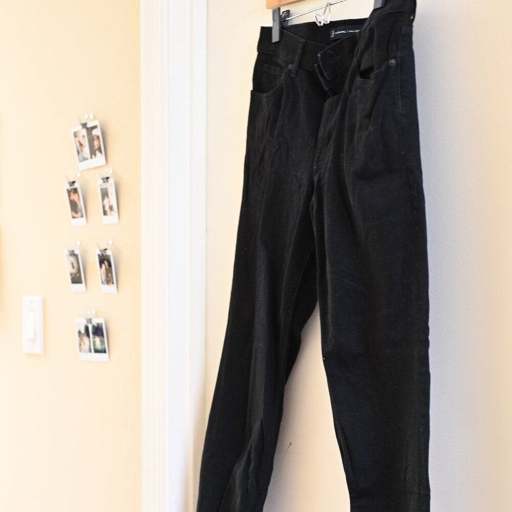 Everlane Athletic Uniform Jeans (Black, 32x28)